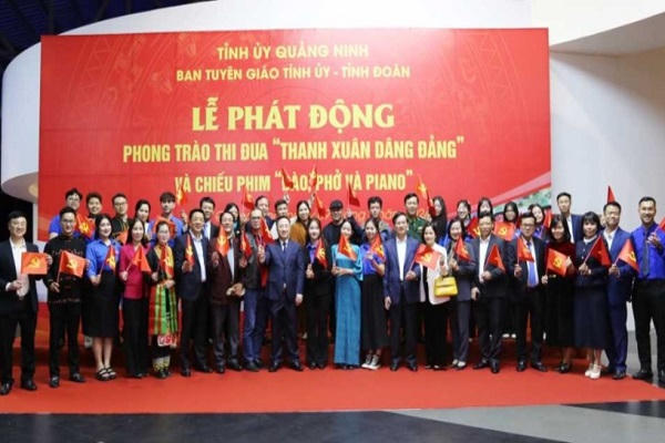 Quảng Ninh phát động phong trào “Thanh xuân dâng Đảng”