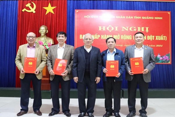  Hoàn thiện tổ chức bộ máy của Hội cựu CAND tỉnh Quảng Ninh