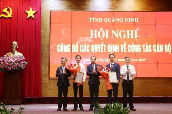 Quảng Ninh điều động, bổ nhiệm nhiều cán bộ chủ chốt