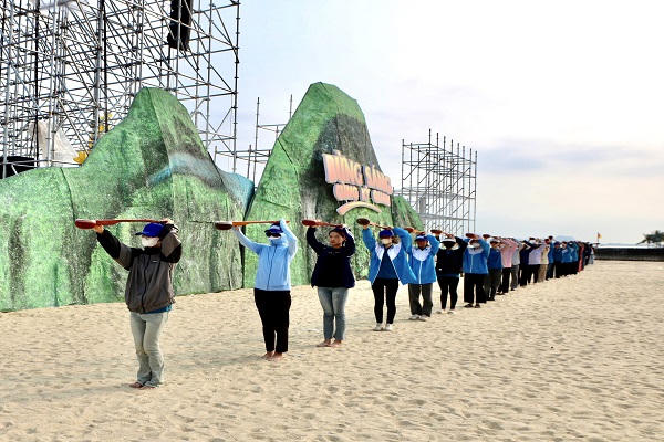 Gấp rút chuẩn bị cho Carnaval trên biển đầu tiên tại Việt Nam