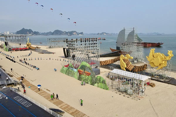 Gấp rút chuẩn bị cho Carnaval trên biển đầu tiên tại Việt Nam