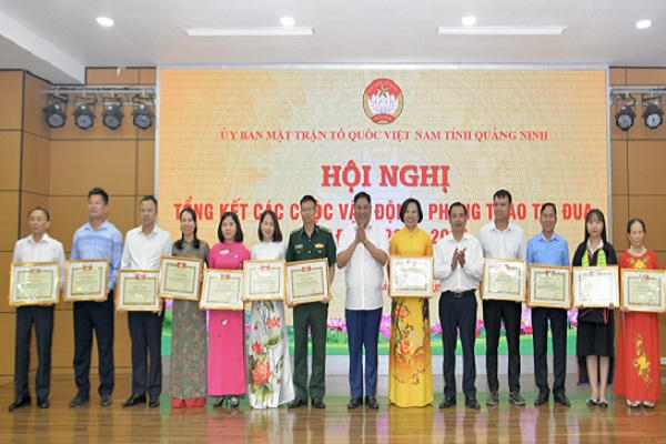 Quảng Ninh: Tổng kết các cuộc vận động, phong trào thi đua do MTTQ chủ trì, phát động giai đoạn 2019-2024