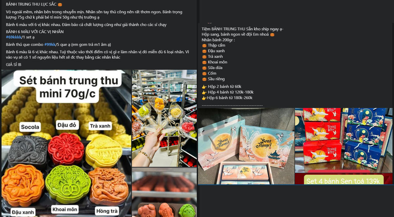 Bánh truyền thống hút khách, bánh "vỉa hè" ế ẩm dịp Tết Trung thu