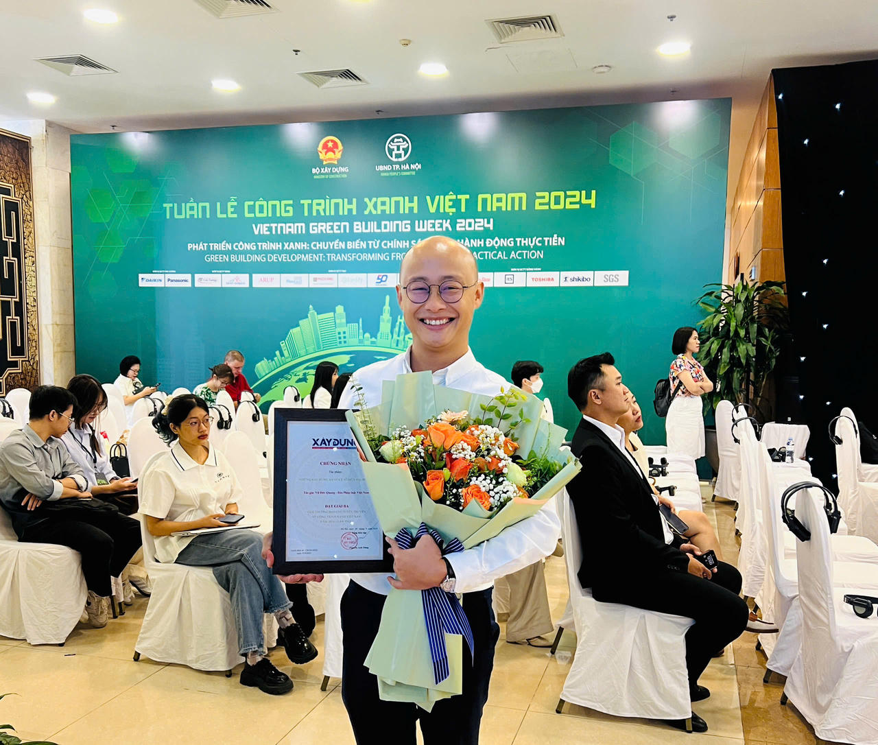 Báo Pháp luật Việt Nam đoạt giải Ba tại Cuộc thi viết về “Công trình xanh Việt Nam”