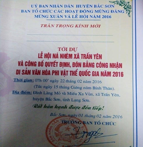 Tranh cãi nghi thức rước "của quý" tại lễ hội ở Lạng Sơn