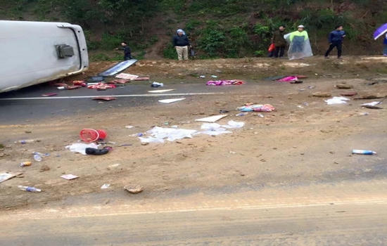 Tai nạn nghiêm trọng trên 'điểm đen' cao tốc Hà Nội - Lào Cai