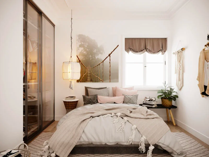 Trang trí phòng ngủ phong cách Scandinavian 