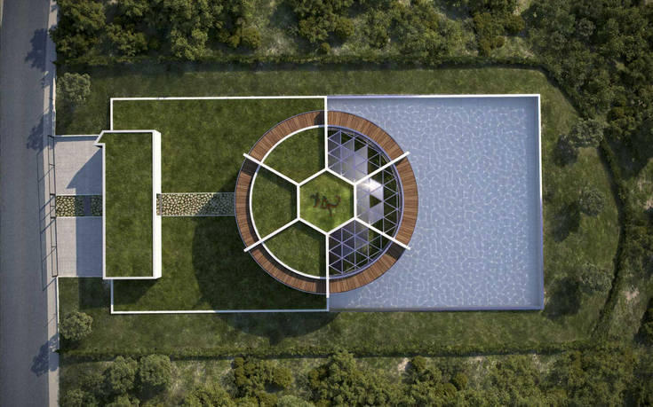 Độc đáo siêu biệt phủ lấy cảm hứng từ bóng đá của chân sút huyền thoại Lionel Messi