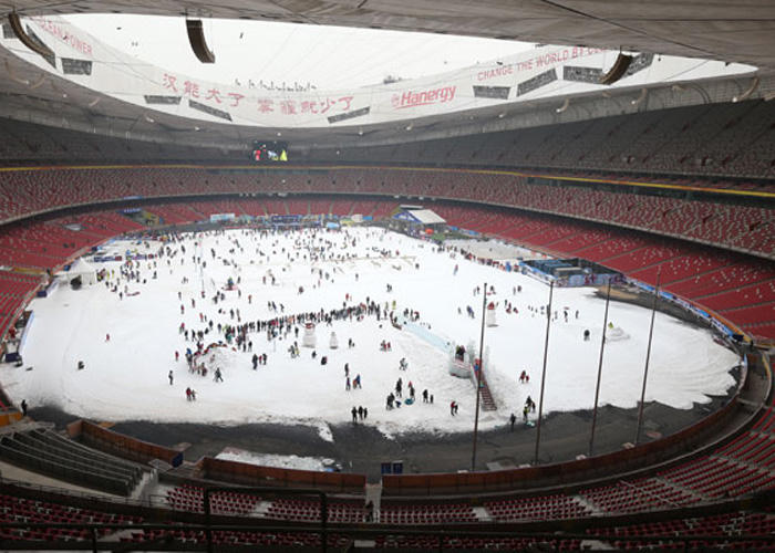 Độc lạ sân vận động 'tổ chim' với thiết kế chống động đất