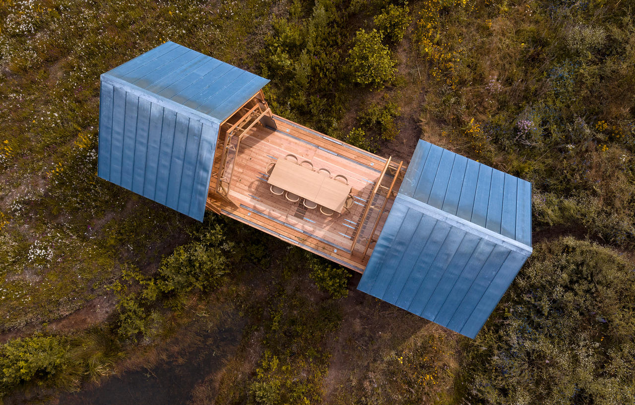 Ngôi nhà 2 lớp áo linh động "thay đồ" tùy thời tiết