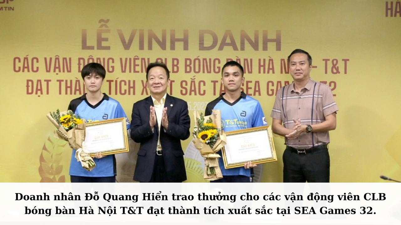 Bầu Hiển và khát vọng đưa bóng bàn Việt Nam vươn tầm châu lục