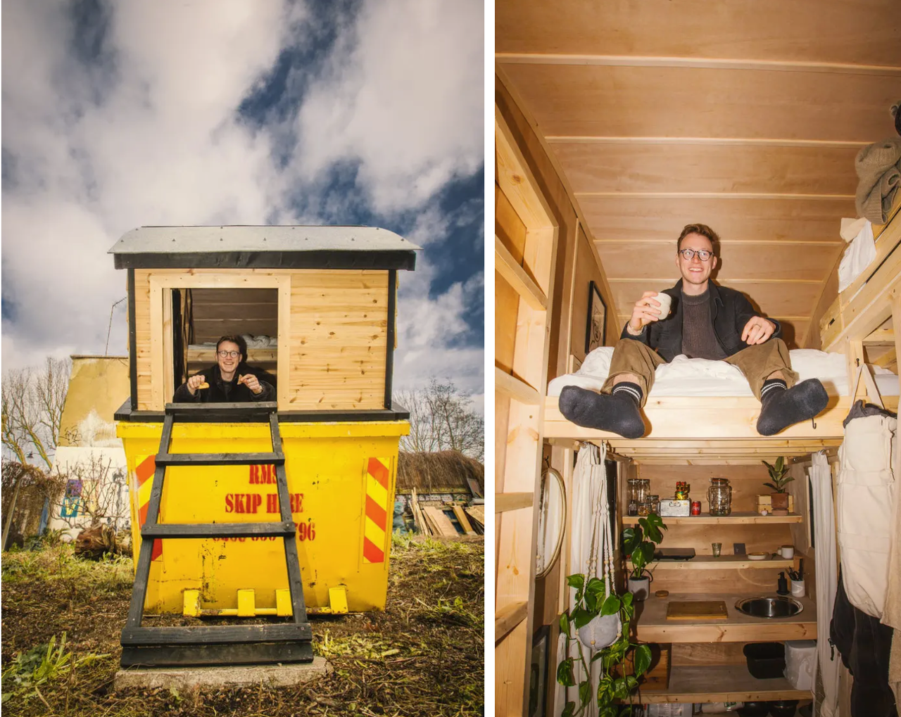 Độc lạ “ngôi nhà thùng rác" của chàng kiến trúc sư 28 tuổi