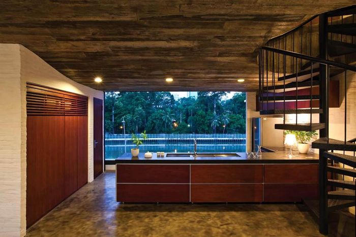 “Nhà Bình Thạnh” - Ngôi nhà độc đáo dùng khối bê tông “bọc” mặt tiền 