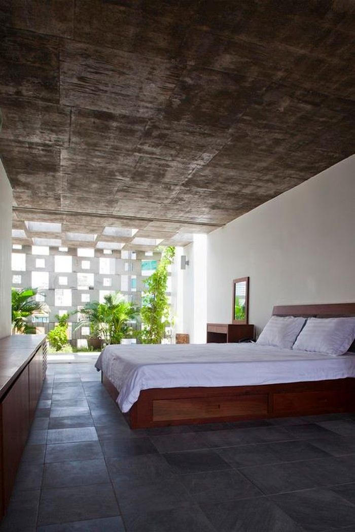 “Nhà Bình Thạnh” - Ngôi nhà độc đáo dùng khối bê tông “bọc” mặt tiền 