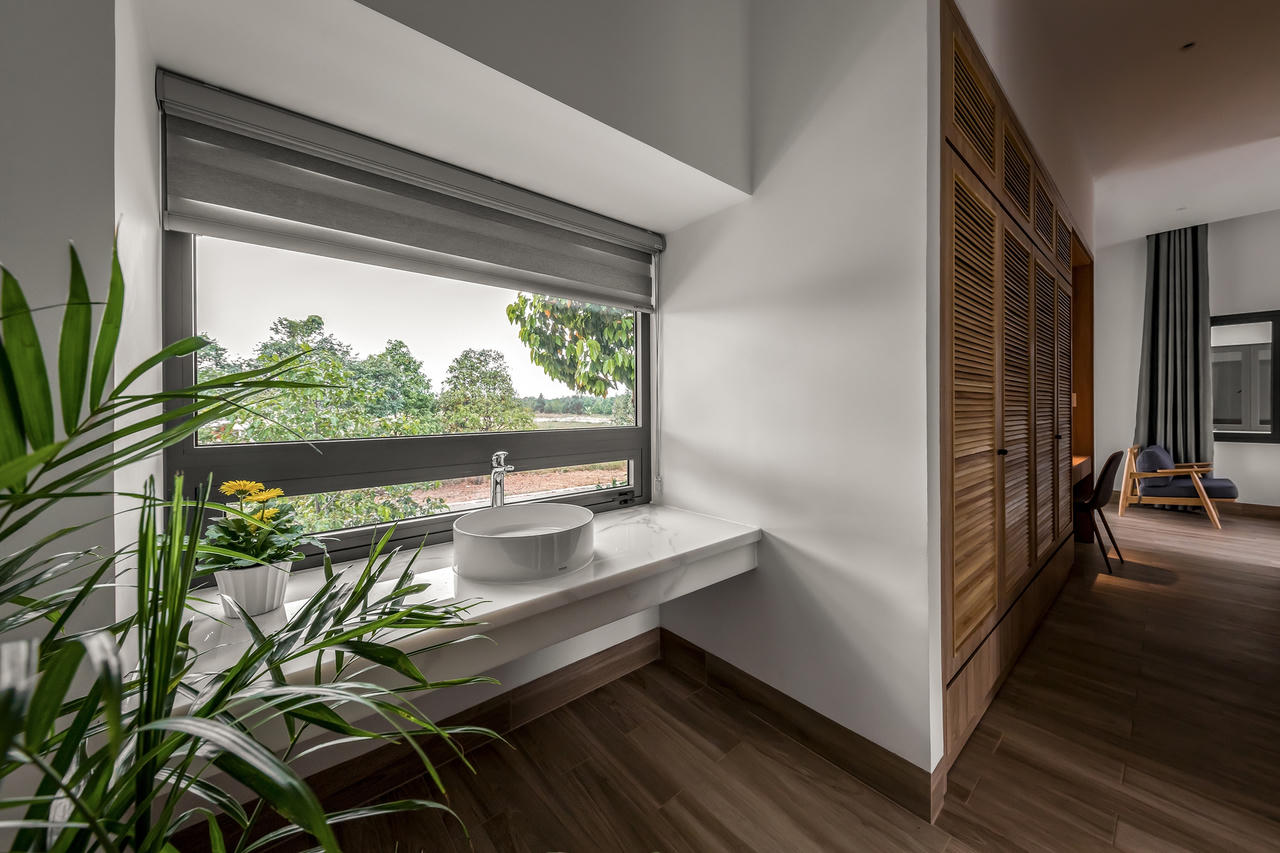 Ngắm nhìn biệt thự trắng ở Bình Dương 