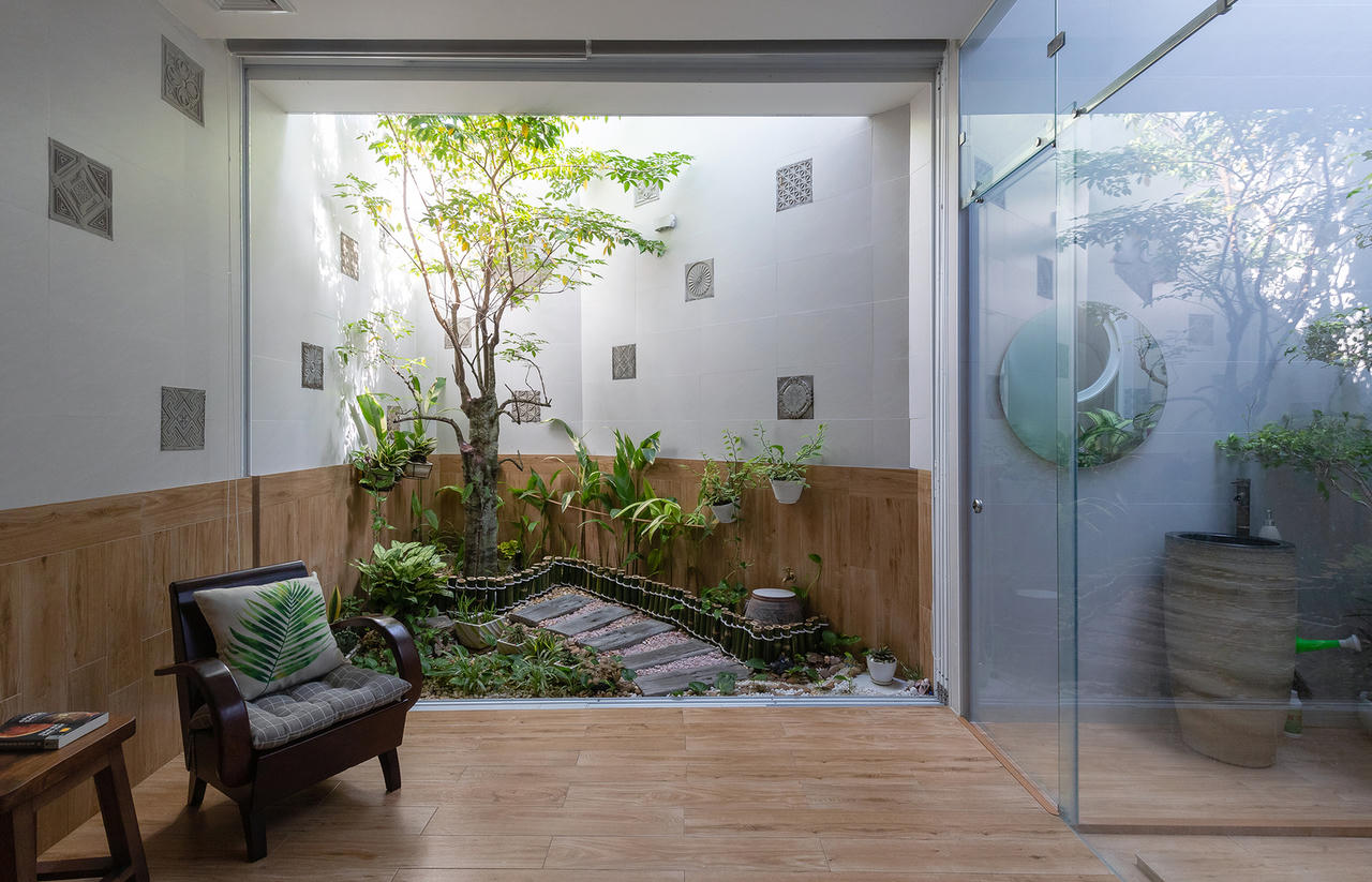 CoCo House - Ngôi nhà sử dụng gạch kính độc đáo ở Sóc Trăng 