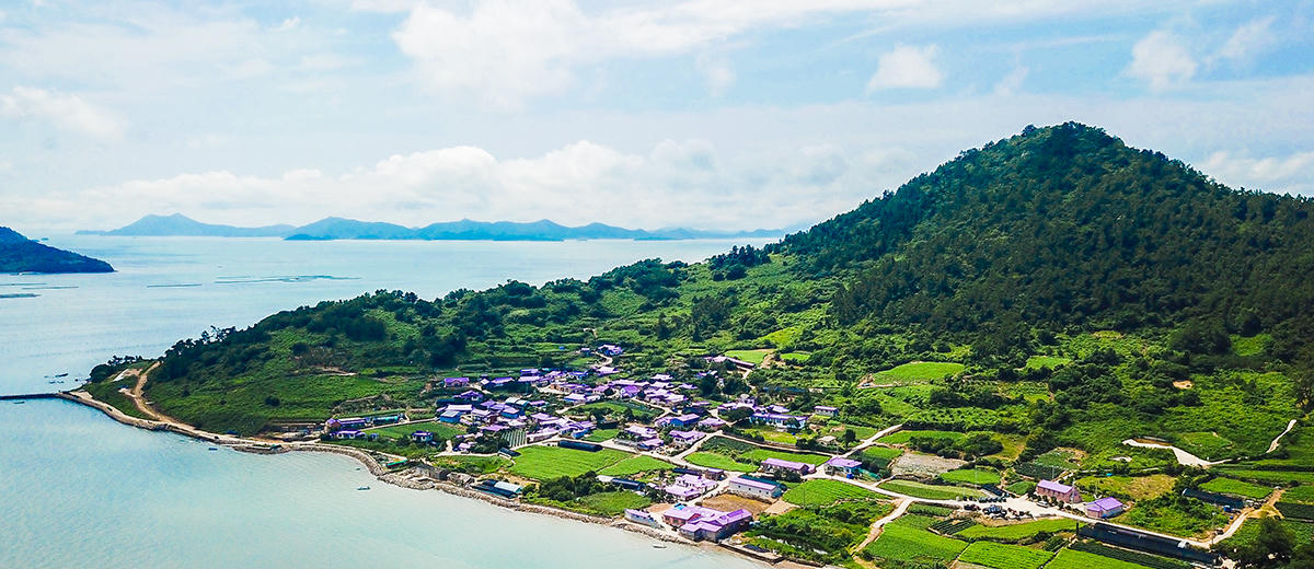 Đảo tím - Thiên đường cho những người yêu thích màu tím mộng mơ 