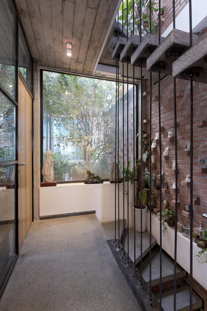 Chiêm ngưỡng ngôi nhà phủ kín cây xanh giữa lòng thủ đô Hà Nội