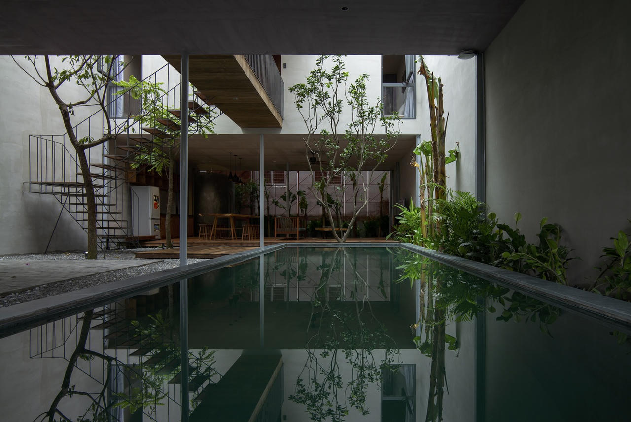 Ngắm nhìn ngôi nhà bằng vật liệu tái chế đẹp như Resort tại Vũng Tàu 