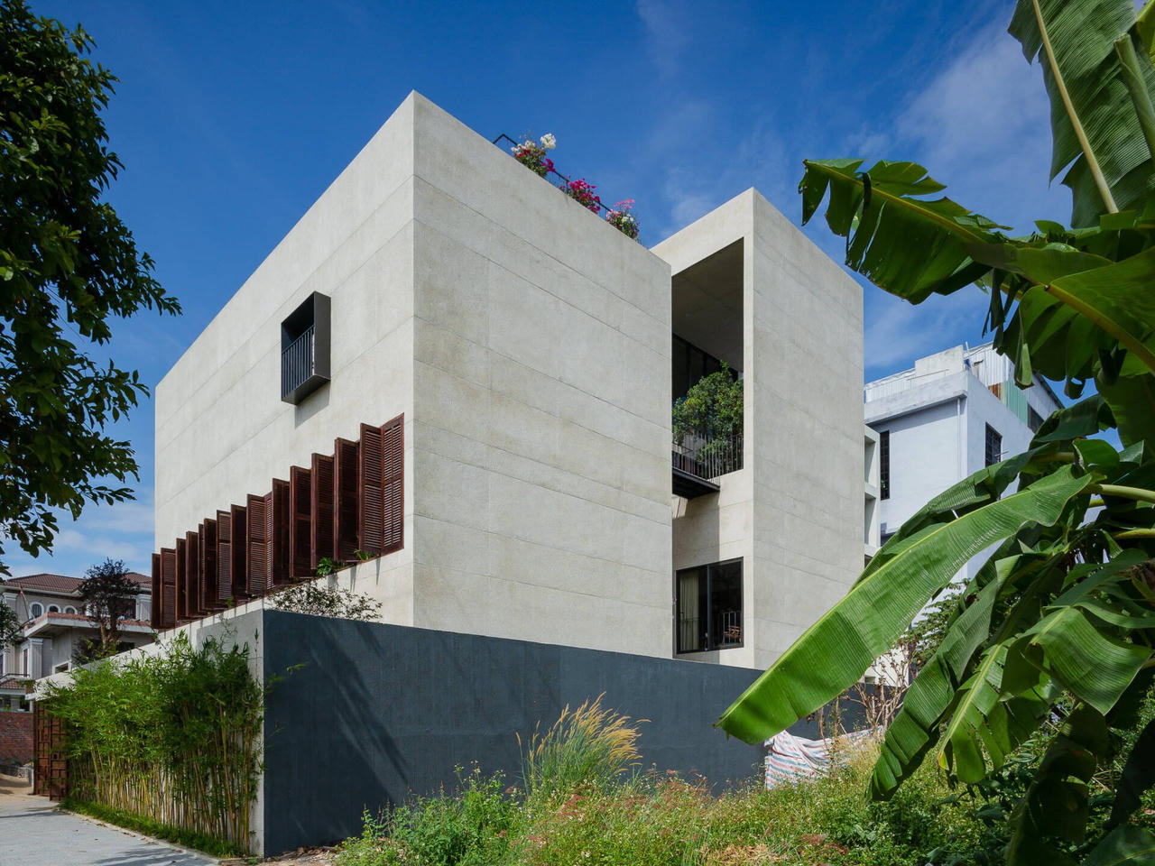 Chiêm ngưỡng công trình được ghép từ 2 biệt thự nhỏ siêu đẹp tại Đà Nẵng 