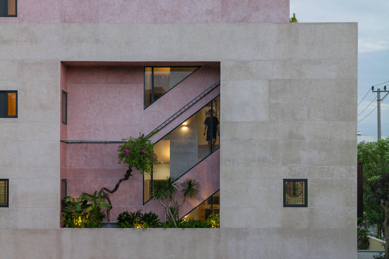 Chiêm ngưỡng công trình được ghép từ 2 biệt thự nhỏ siêu đẹp tại Đà Nẵng 