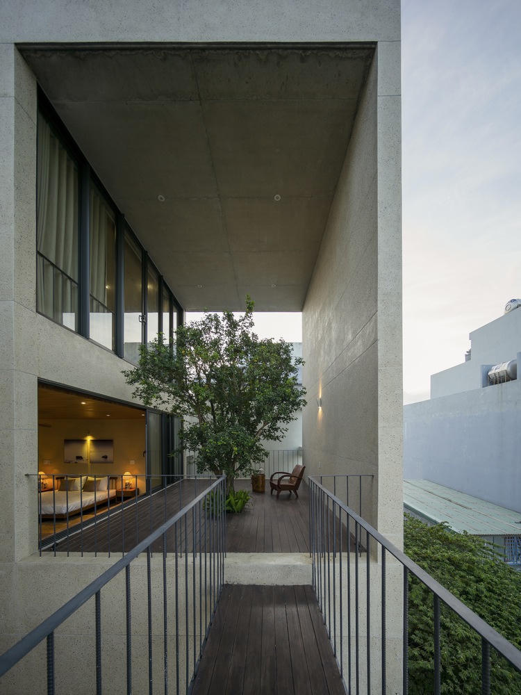 Chiêm ngưỡng công trình được ghép từ 2 biệt thự nhỏ siêu đẹp tại Đà Nẵng 