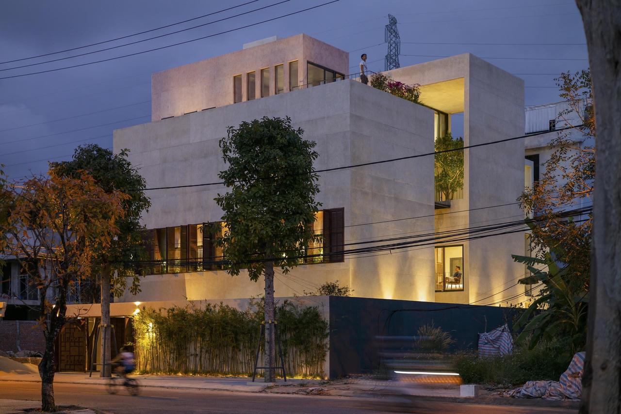 Chiêm ngưỡng công trình được ghép từ 2 biệt thự nhỏ siêu đẹp tại Đà Nẵng 