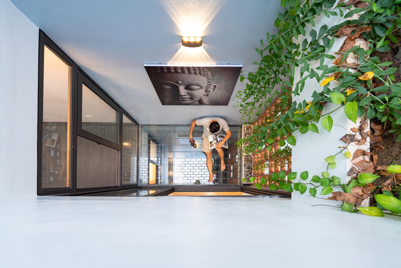 Ngôi nhà được lấy cảm hứng từ thác nước ở Hải Dương 