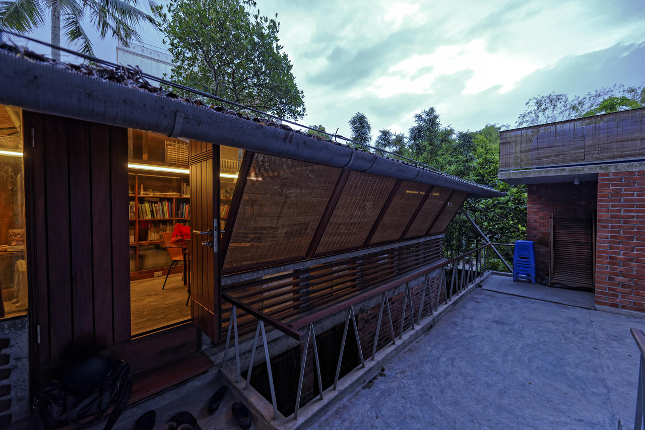 Chiêm ngưỡng nhà tre truyền thống đẹp dung dị giữa lòng Hà Nội 