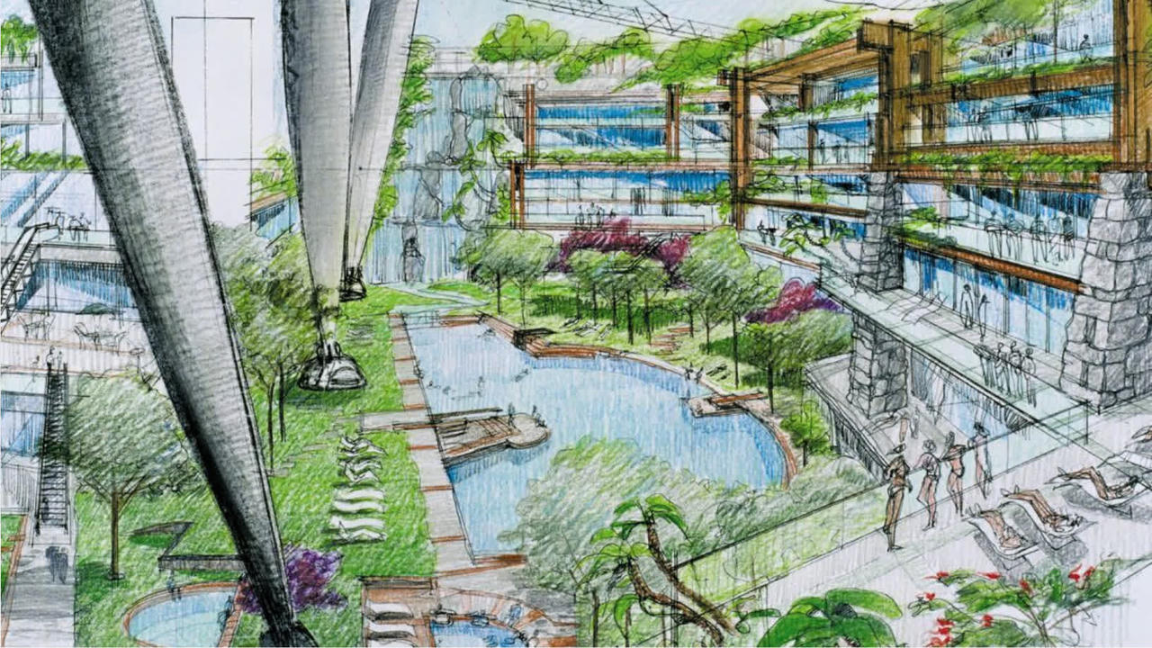 Khu nghỉ dưỡng hình Mặt trăng với chi phí xây dựng lên đến gần 120 nghìn tỷ đồng 