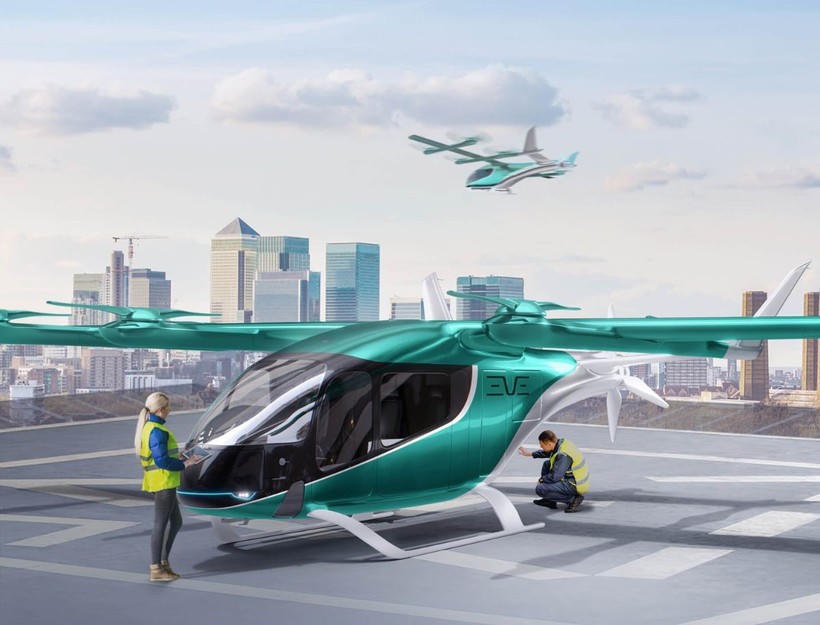 Brazil xây dựng nhà máy chế tạo taxi bay điện