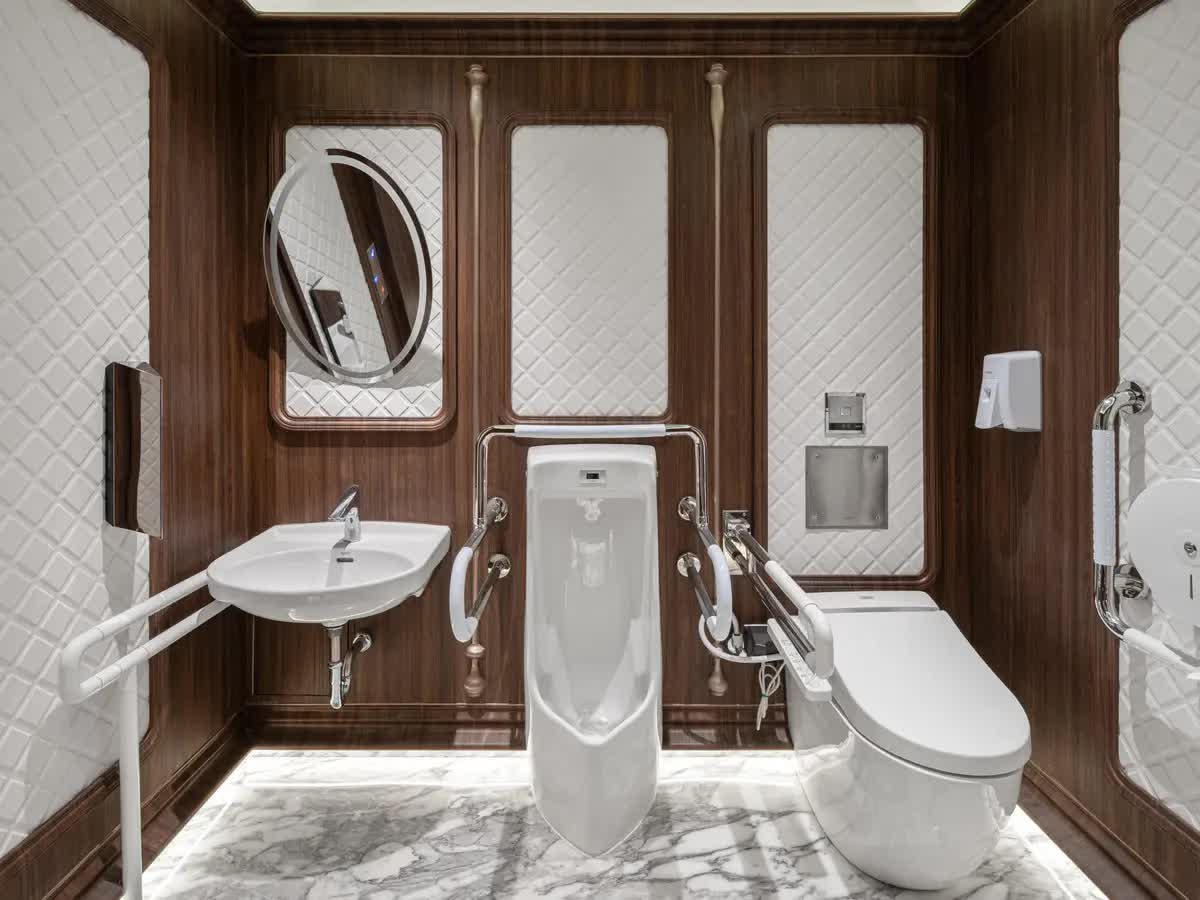 Chiêm ngưỡng nhà vệ sinh được mệnh danh đẹp nhất thế giới