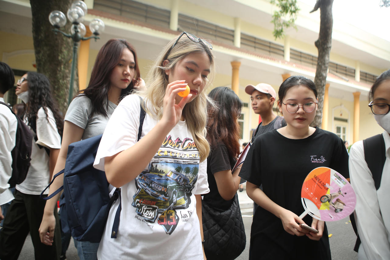 Ấn tượng với Ngày hội chào tân sinh viên trường Báo