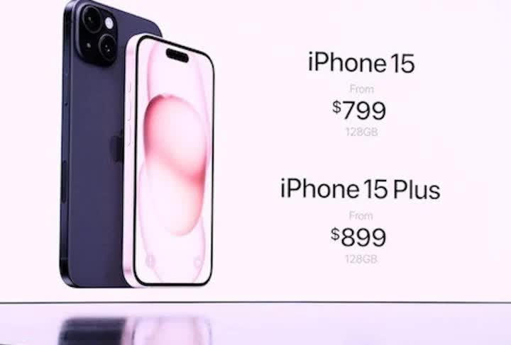 Giá iPhone 15 series chính hãng Việt Nam cao nhất gần 50 triệu đồng