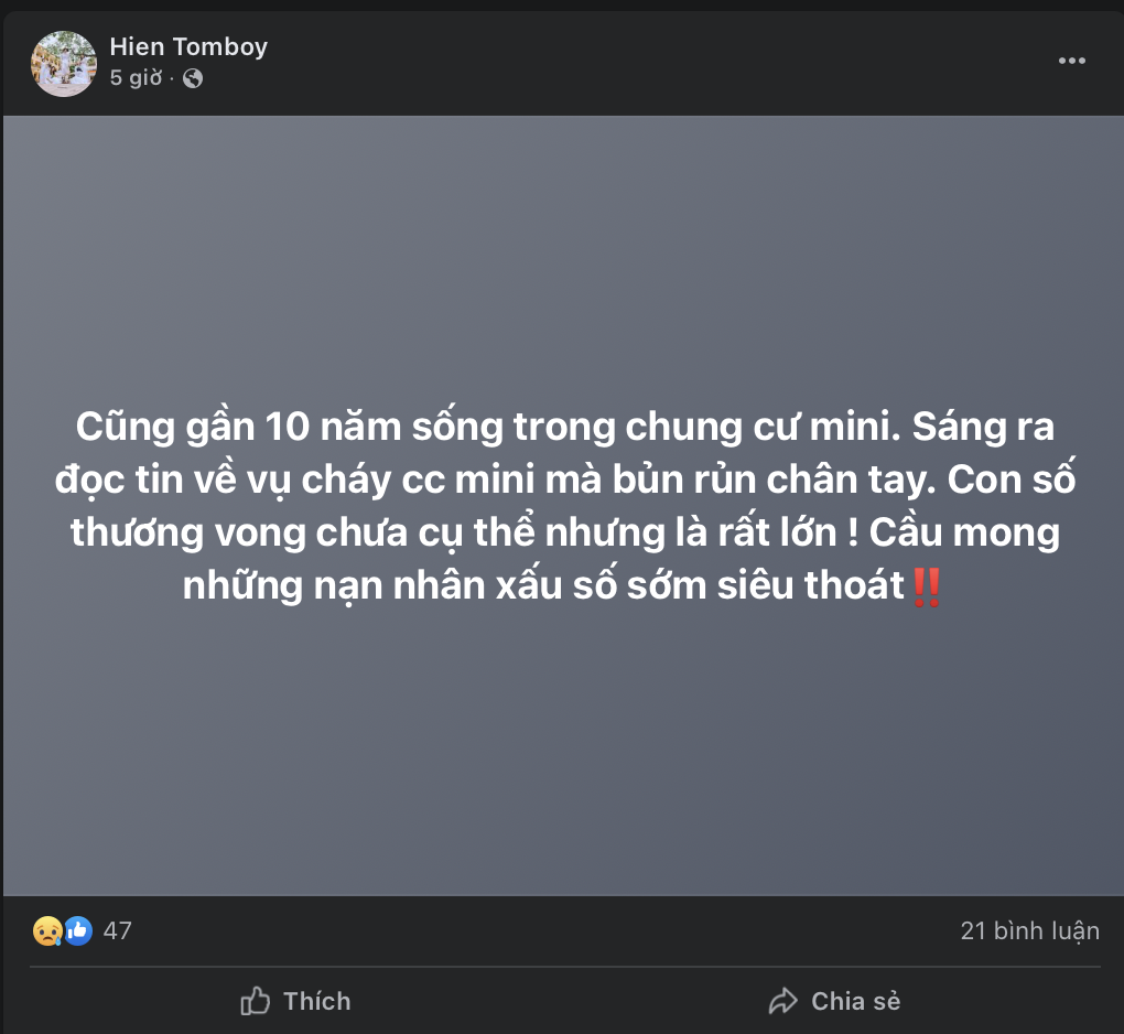 Nỗi lo 'cư dân mạng' sống tại chung cư mini