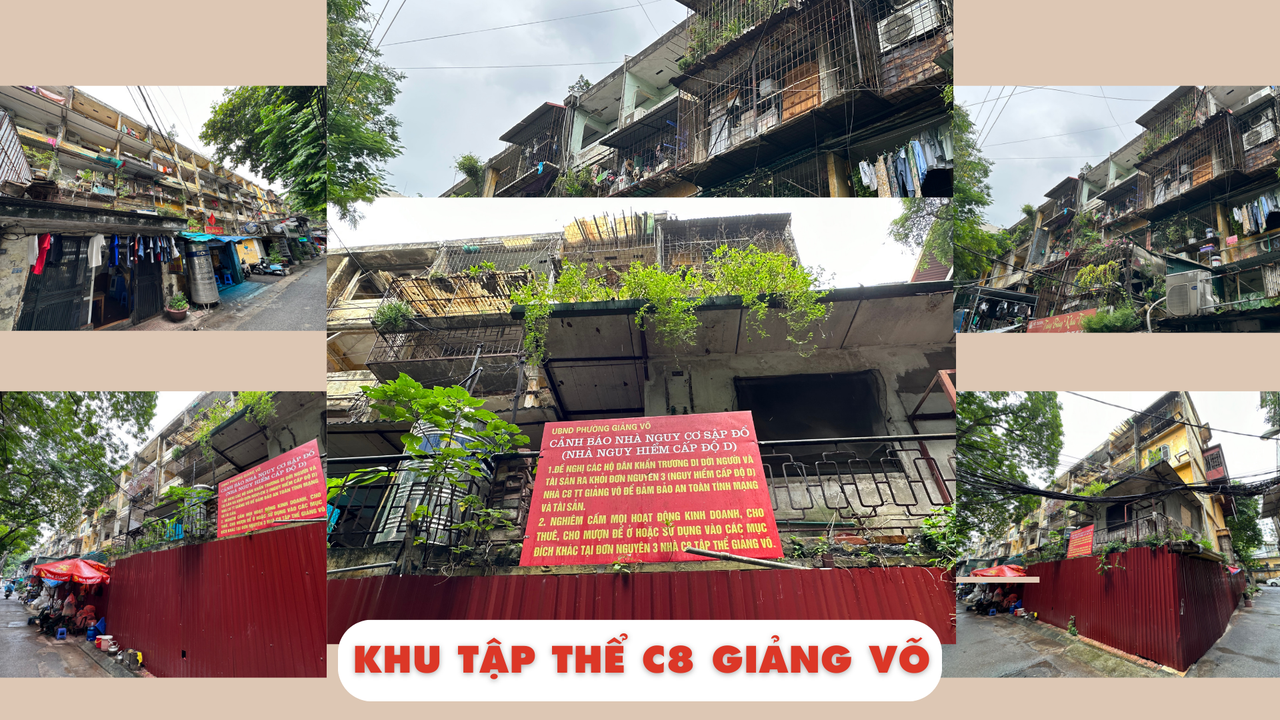 Truy tìm ‘rào cản’ công cuộc cải tạo, xây dựng mới chung cư cũ tại Hà Nội - Bài 1: Cận cảnh loạt công trình ‘dọa sập’