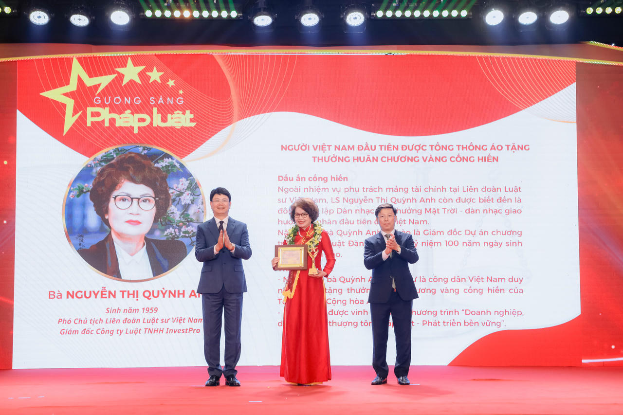 Các Gương sáng pháp luật được tôn vinh năm 2023