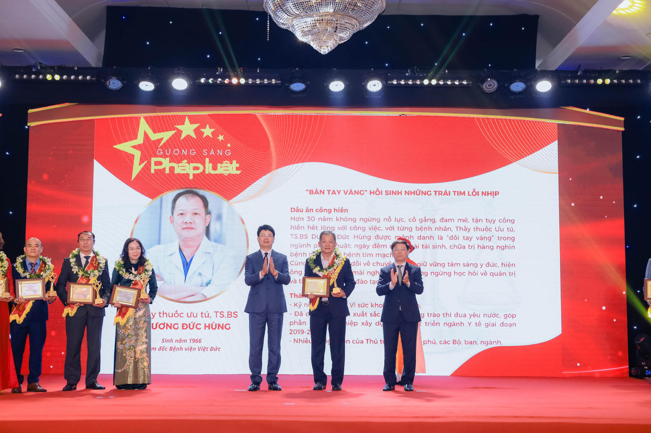 Các Gương sáng pháp luật được tôn vinh năm 2023