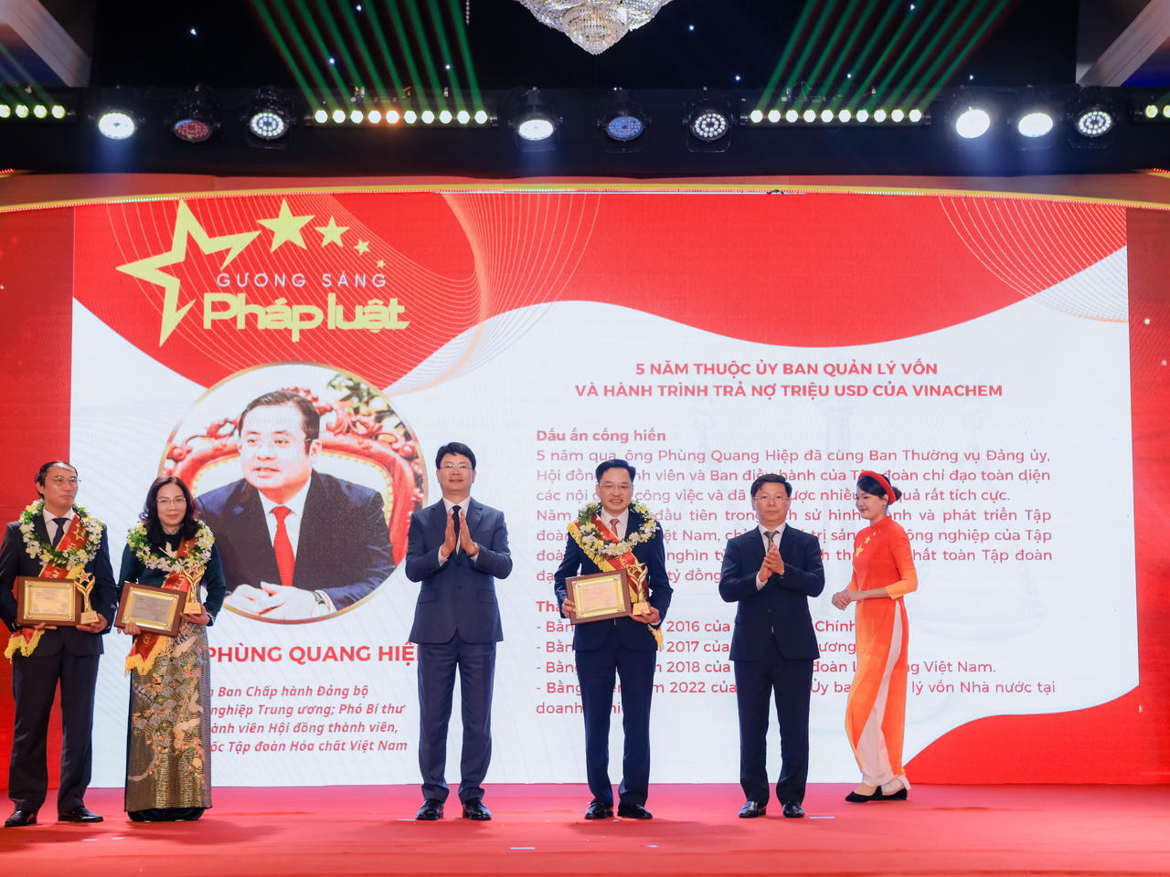 Các Gương sáng pháp luật được tôn vinh năm 2023