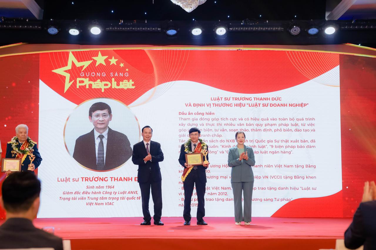 Các Gương sáng pháp luật được tôn vinh năm 2023