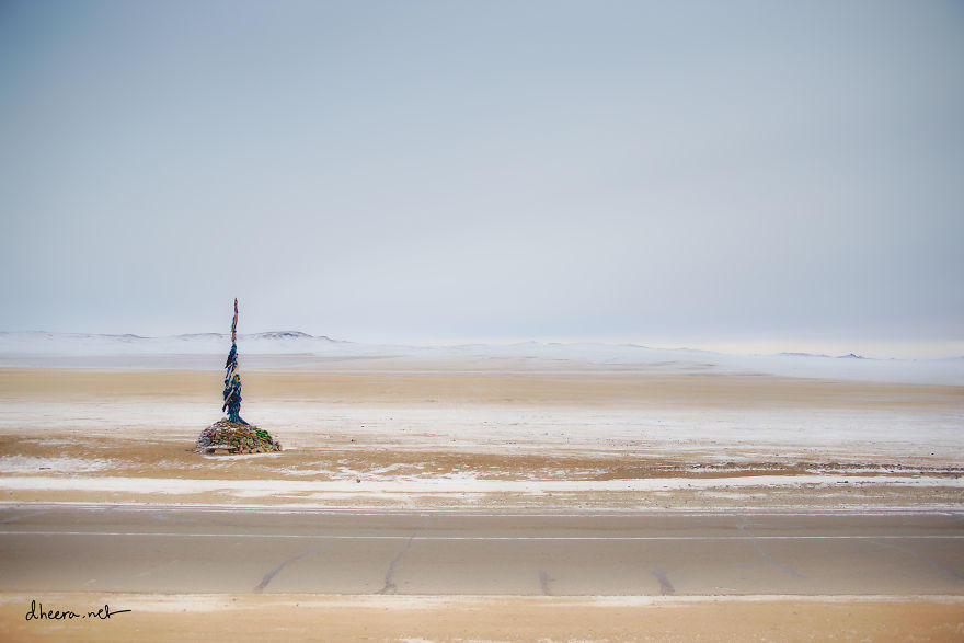 Chiêm ngưỡng cảnh đẹp tuyệt vời mùa đông ở Mông Cổ