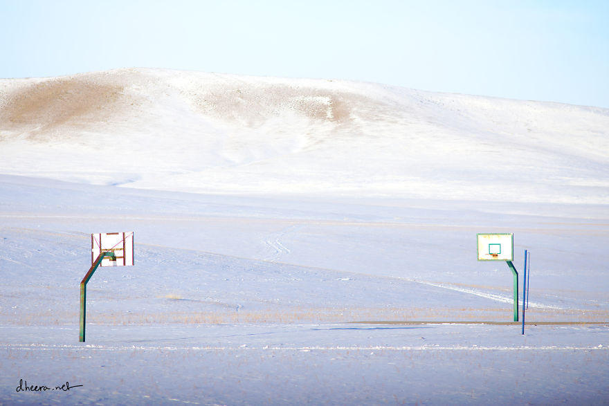 Chiêm ngưỡng cảnh đẹp tuyệt vời mùa đông ở Mông Cổ