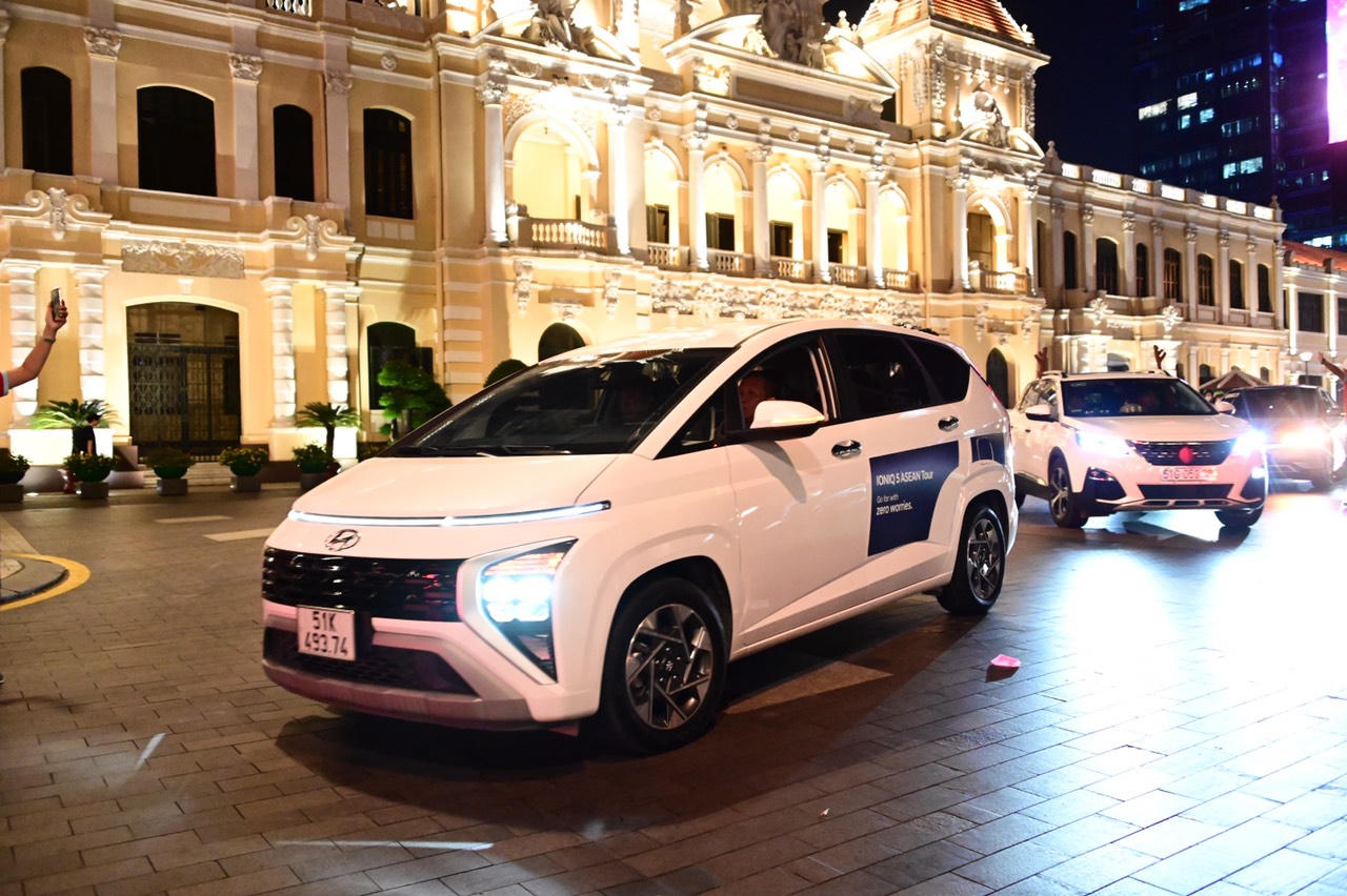 IONIQ 5 kết thúc hành trình xuyên Đông Nam Á tại Việt Nam