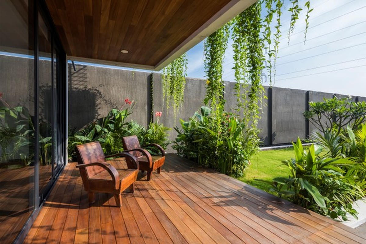 Ngôi nhà như resort với không gian xanh bao quanh