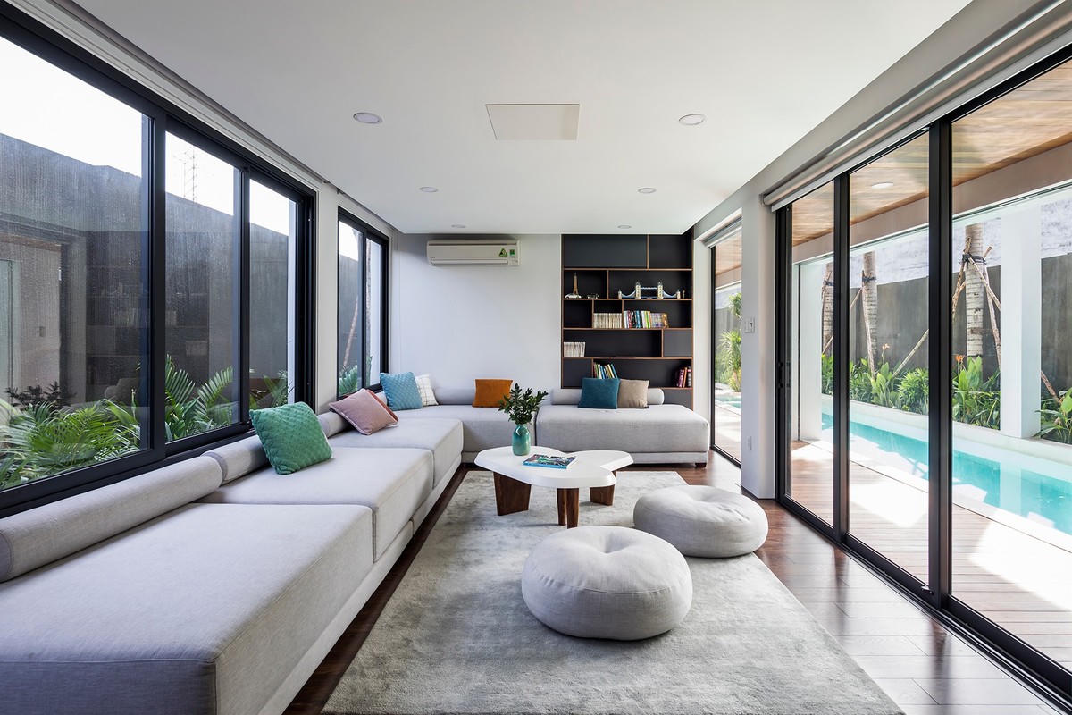 Ngôi nhà như resort với không gian xanh bao quanh