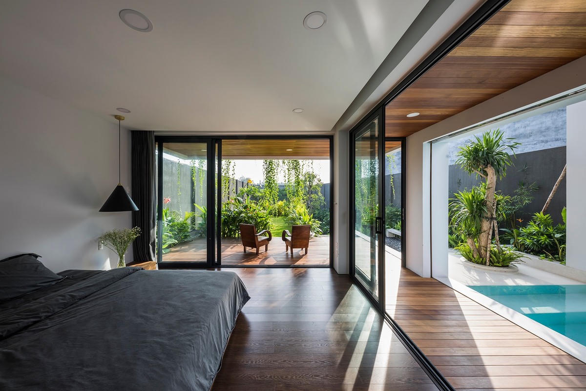 Ngôi nhà như resort với không gian xanh bao quanh