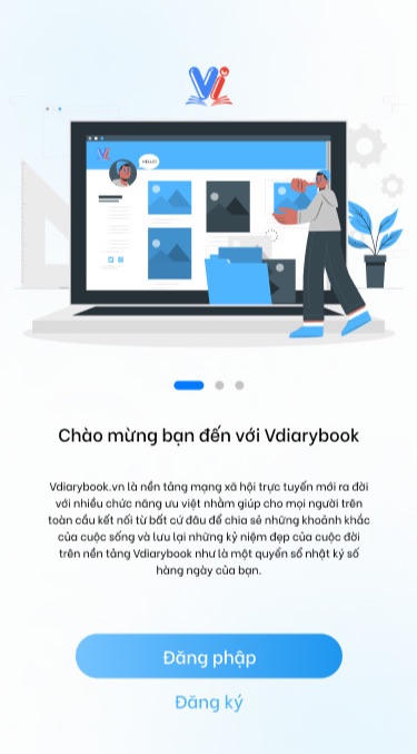 Ra mắt Mạng xã hội Nhật ký cuộc sống Vdiarybook với nhiều tính năng hữu ích