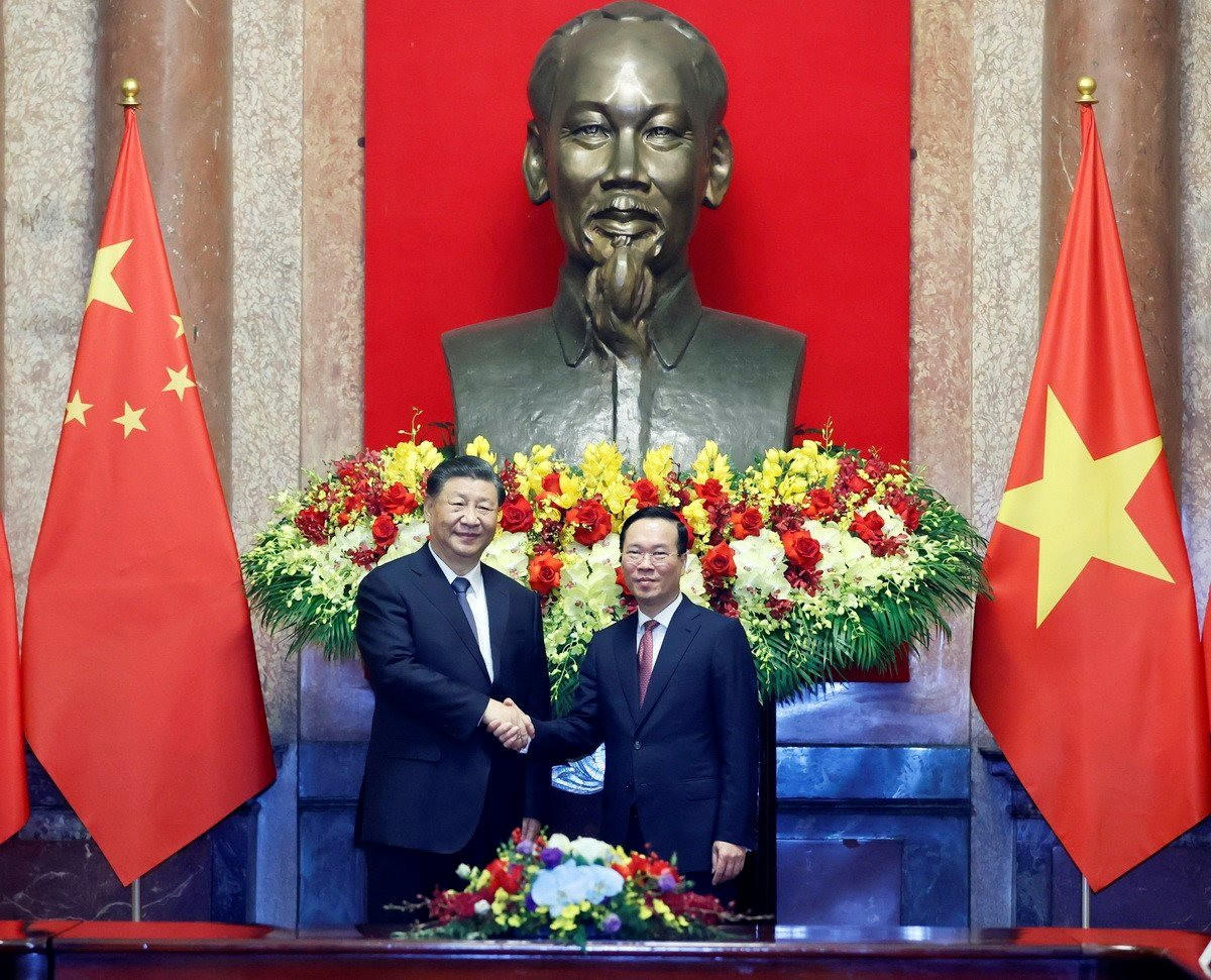 Chủ tịch nước Võ Văn Thưởng hội kiến Tổng Bí thư, Chủ tịch nước Trung Quốc Tập Cận Bình