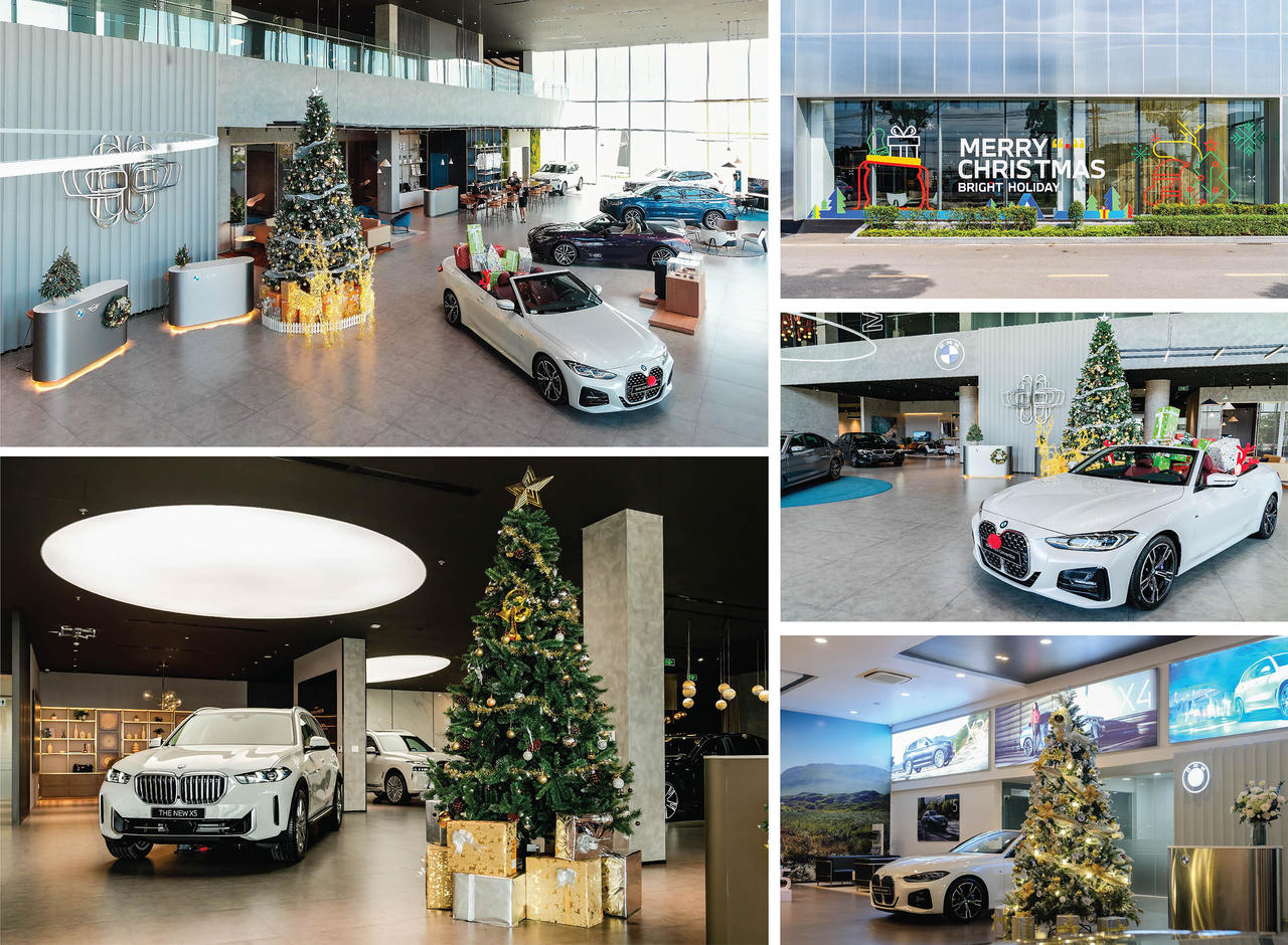 Không khí lễ hội Giáng sinh rực rỡ tại các showroom THACO AUTO trên toàn quốc 