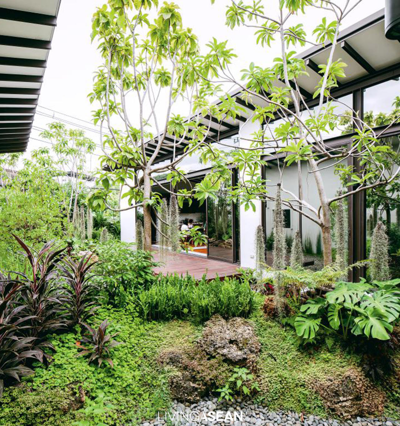 Chiêm ngưỡng ngôi nhà cấp 4 kiểu Nhật với tất cả các phòng có view nhìn ra khu vườn xanh mát 